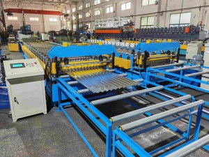 7/8" Oluklu Metal Panel Rulo Şekillendirme Makinesi