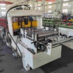 box beam machine feeder and pre-cutter