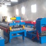 ibr Dachblechmaschine in Südafrika installiert