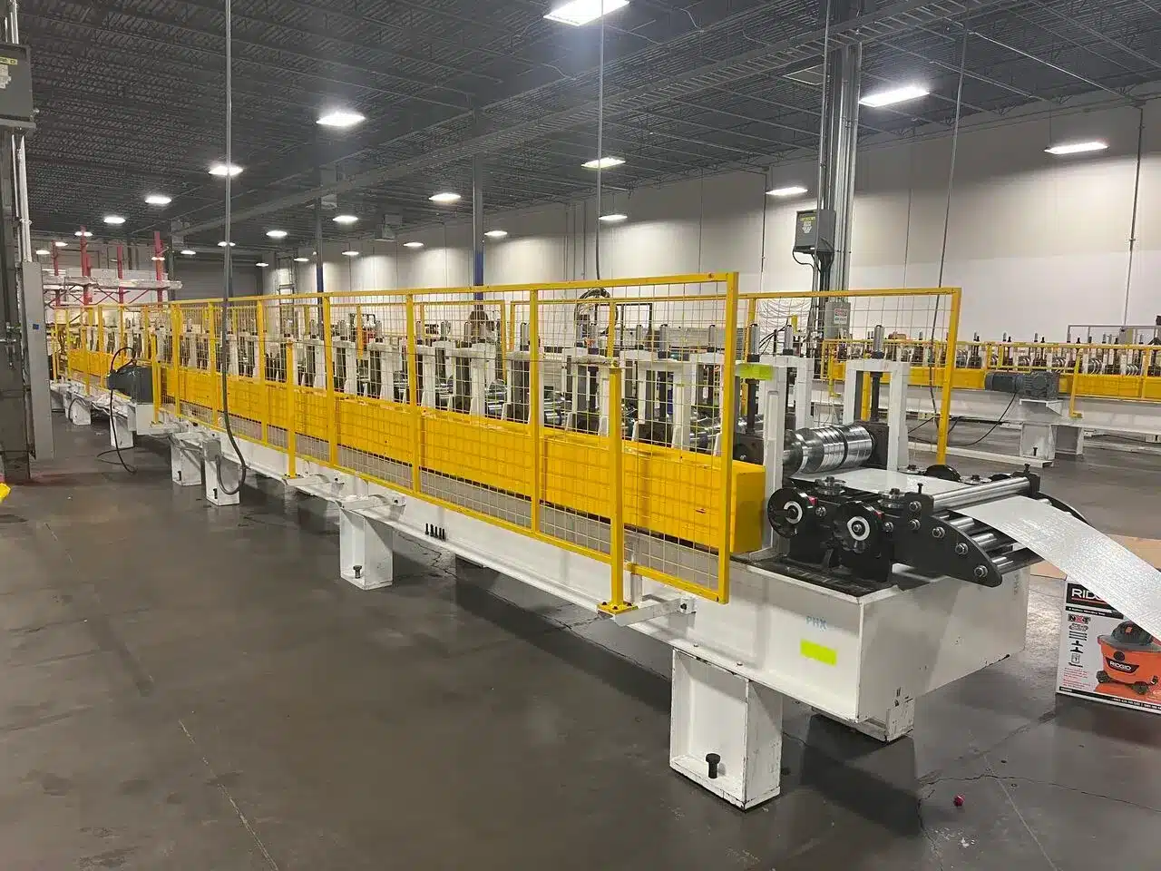 metal fascia Roll forming machine