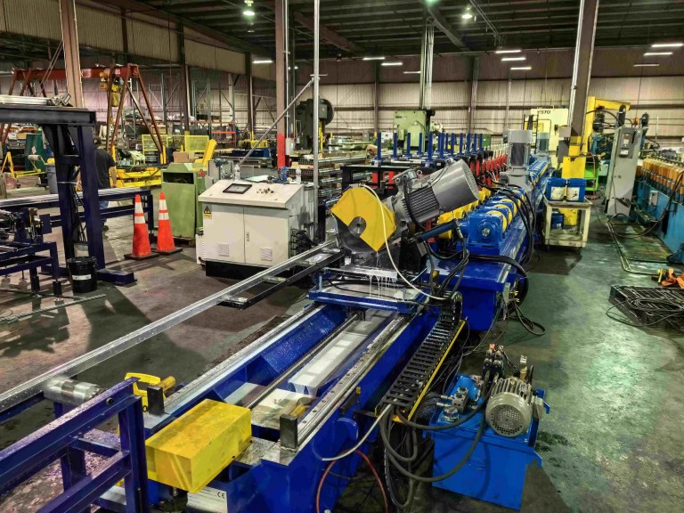machine de profilage à rouleaux pour profilés Uni Strut