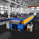 Angetriebene Teile und Getriebemechanismus der Beli RollForming Doppelschicht-Rollformmaschine.