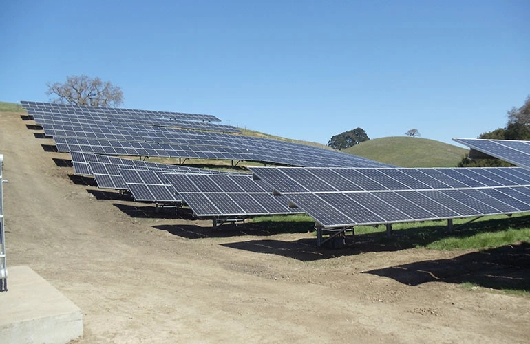 Specialized Ground Mount Structures for Difficult Terrain