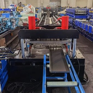 ""Beli Supermarkt-Regalpaneel-Rollformmaschine - Integrierter Abwickler, Richter und Rollformer""