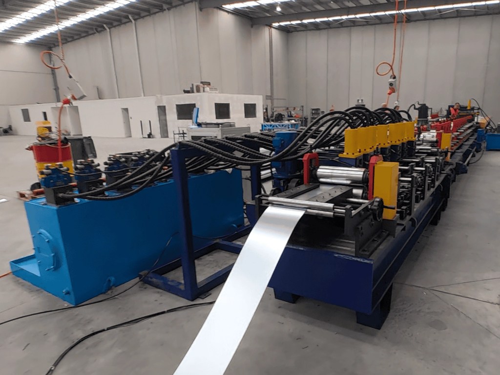 whole automtaic boxspan beam roll forming machine
